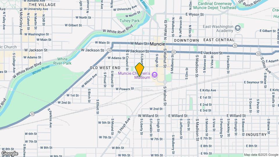 519 S Liberty St Map and Location Details