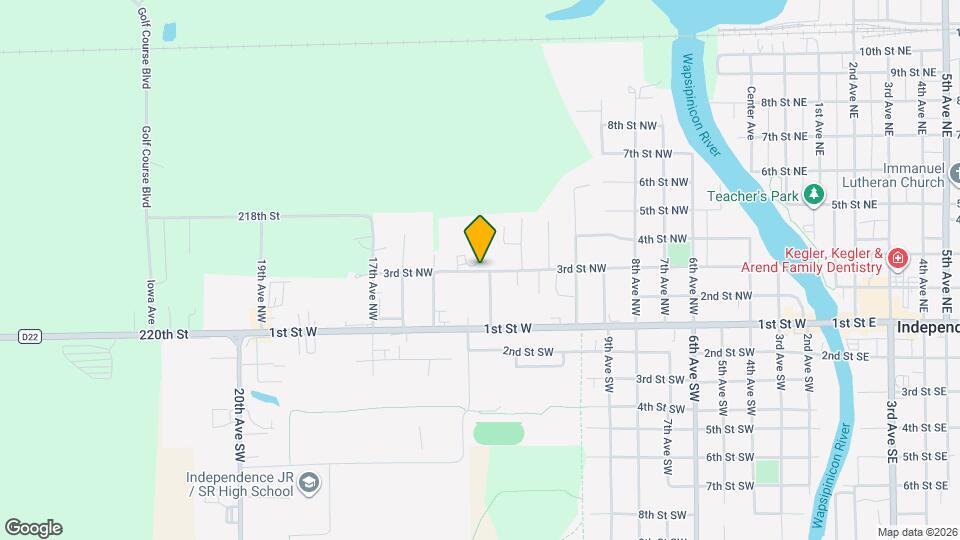 1309 3rd St NW Map and Location Details