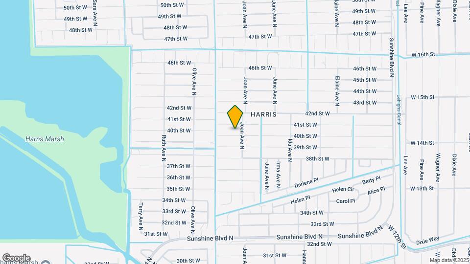 3004 40th St W Map and Location Details