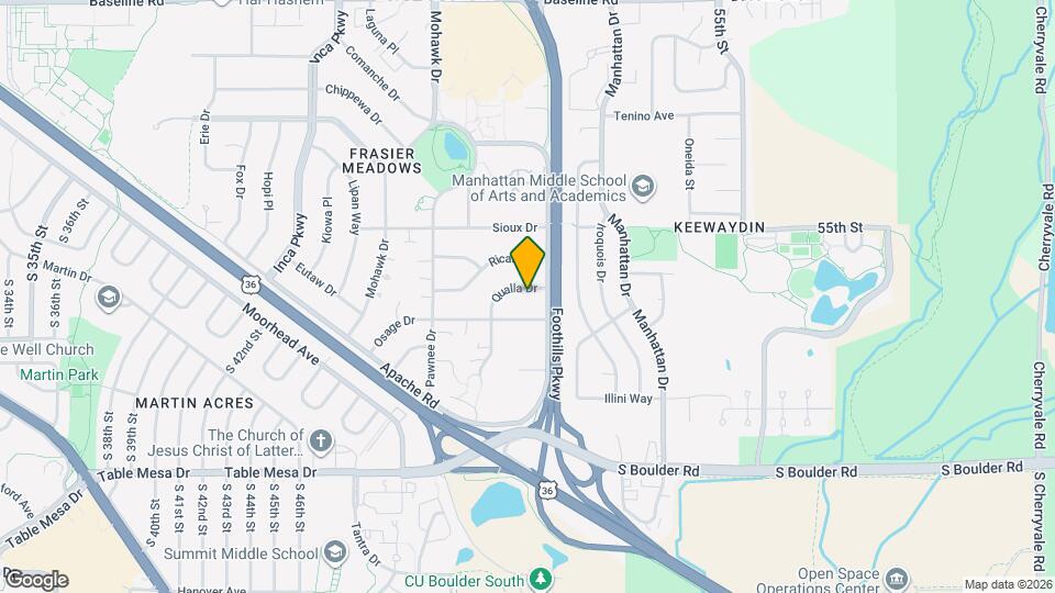 4930 Qualla Dr Map and Location Details