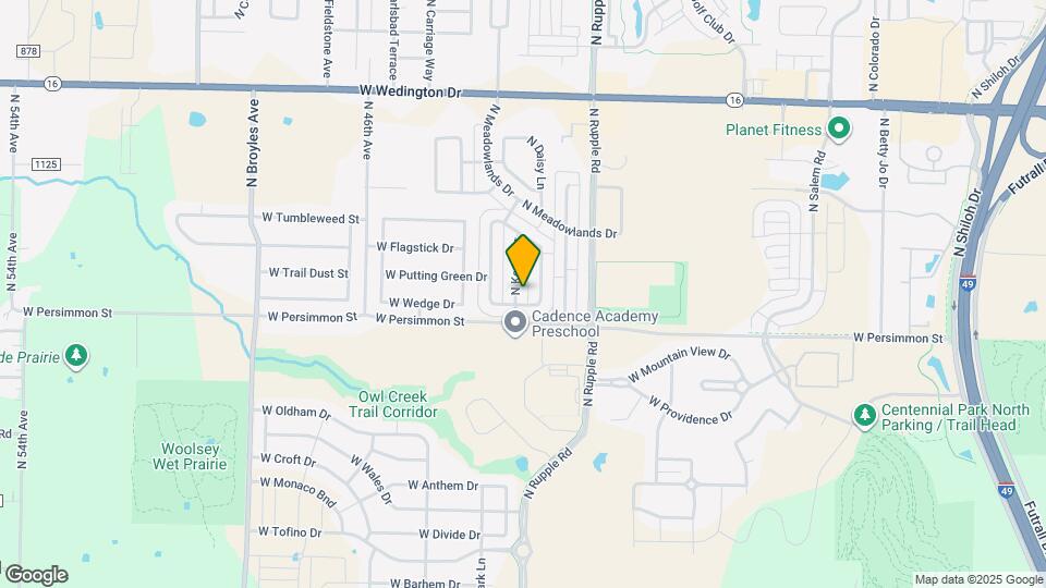 554 N Keats Dr Map and Location Details