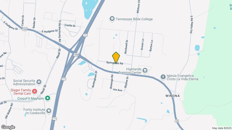 610 Watauga Rd, Unit 7 Mapa y Detalles de la Ubicación