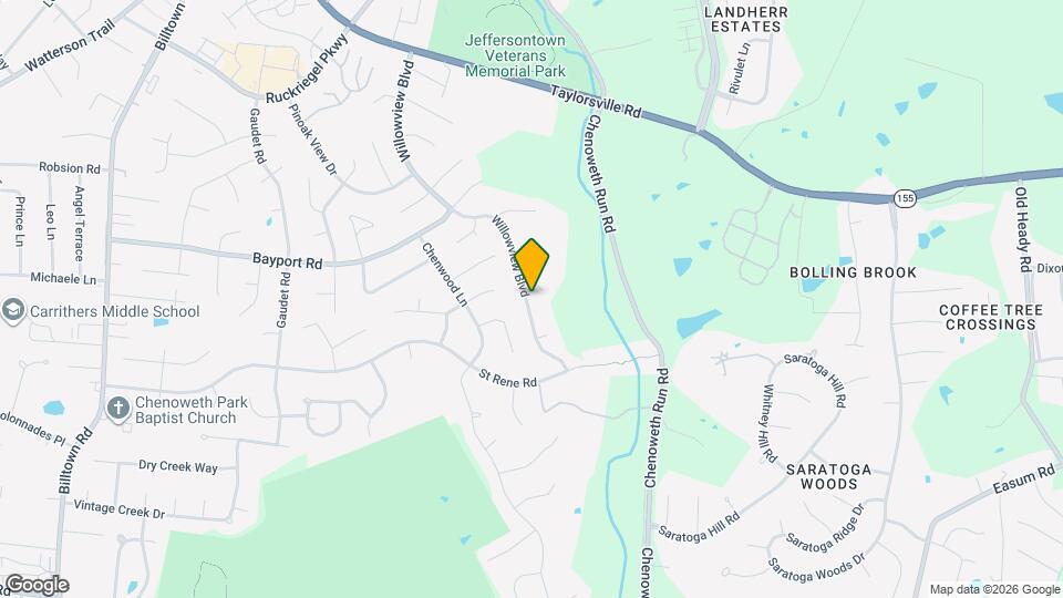 4301 Willowview Blvd Map and Location Details