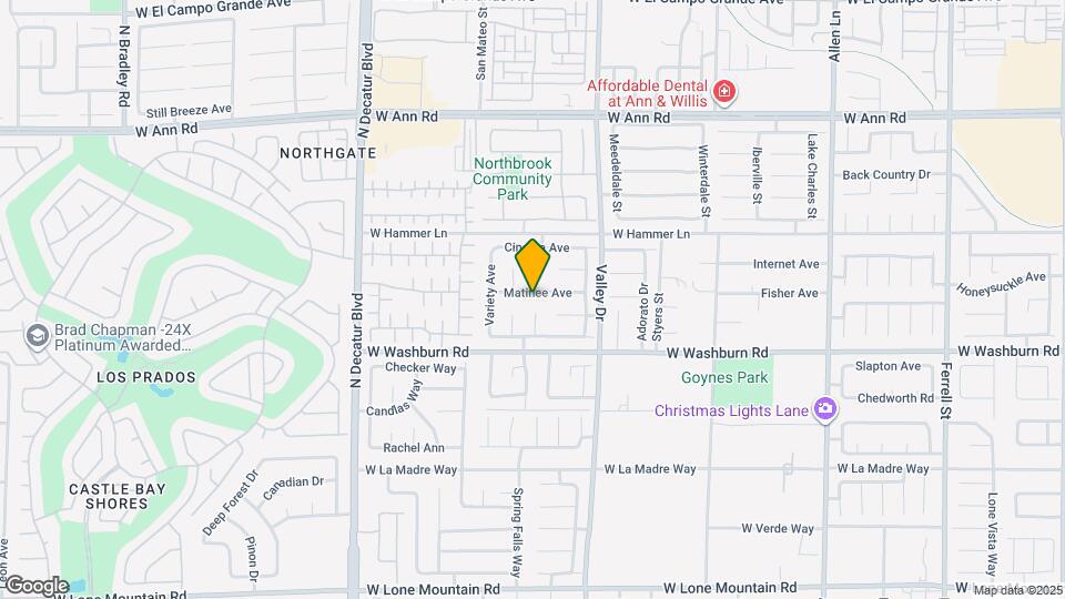 4407 Matinee Ave Map and Location Details