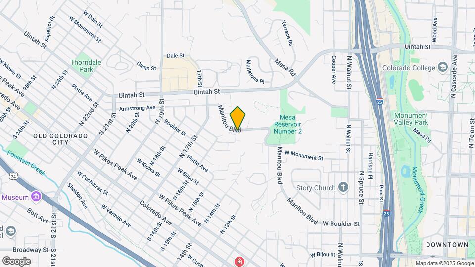 435 St Vrain St Mapa y Detalles de la Ubicación