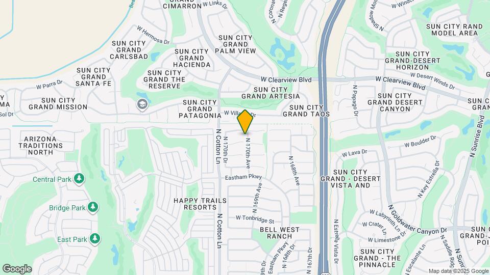 17004 W Halifax Ln Map and Location Details