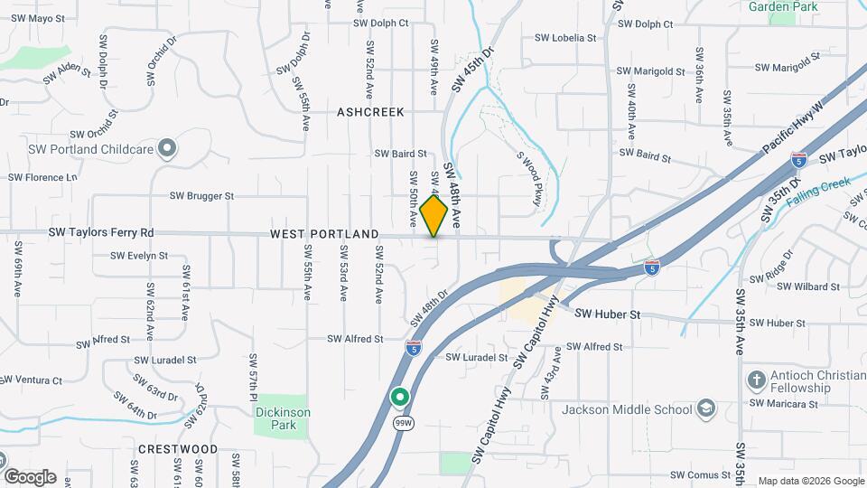 9803 SW 49th Ave Map and Location Details