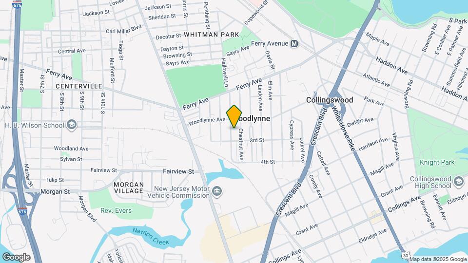 230 Parker Ave Map and Location Details