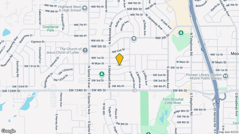 919 SW 1st St Map and Location Details