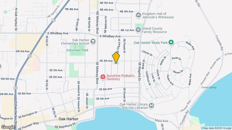 1179 SE O'leary St Map and Location Details