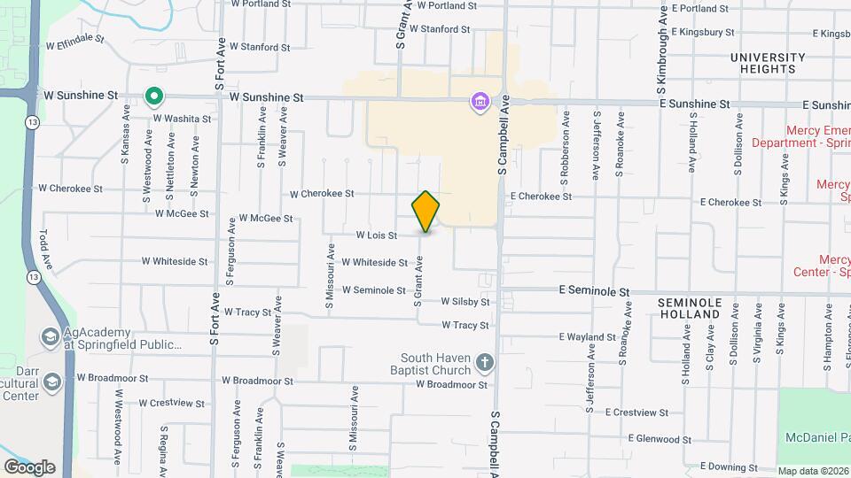 624 W Lois St Map and Location Details