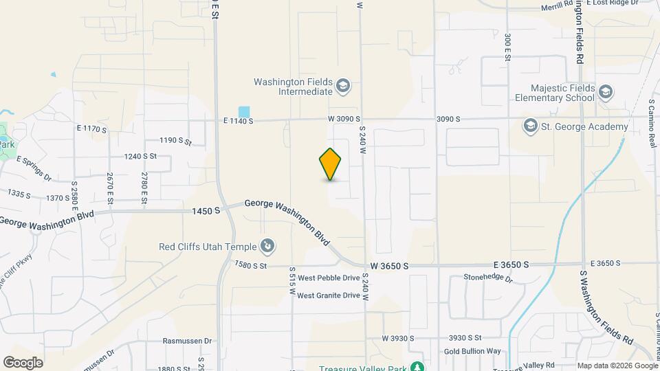 377 W 3323 S Map and Location Details