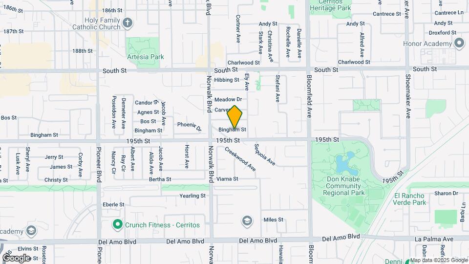 12264 Bingham St Map and Location Details