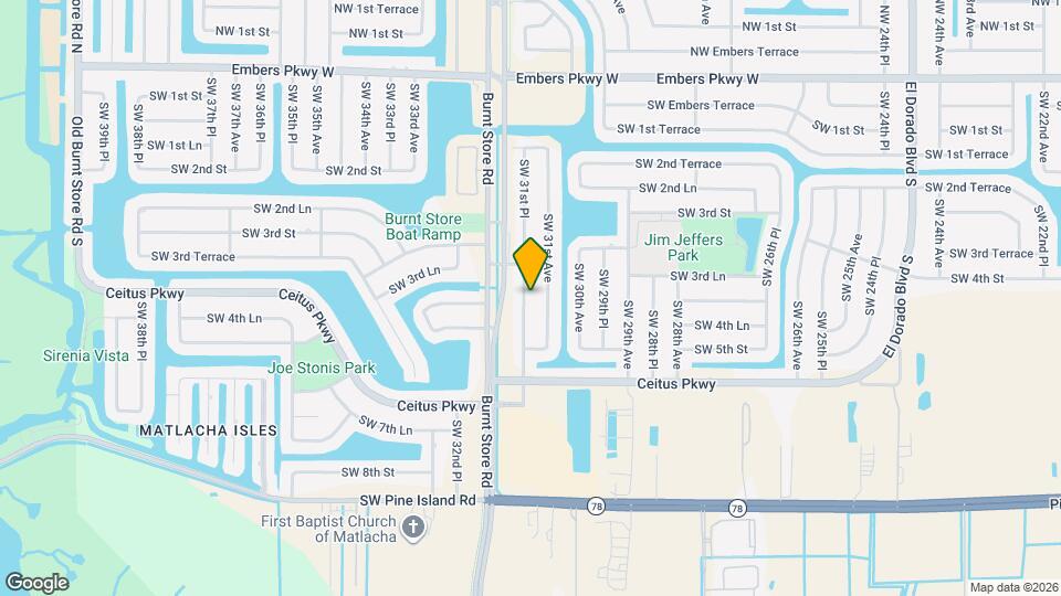 403 SW 31st Pl Mapa y Detalles de la Ubicación