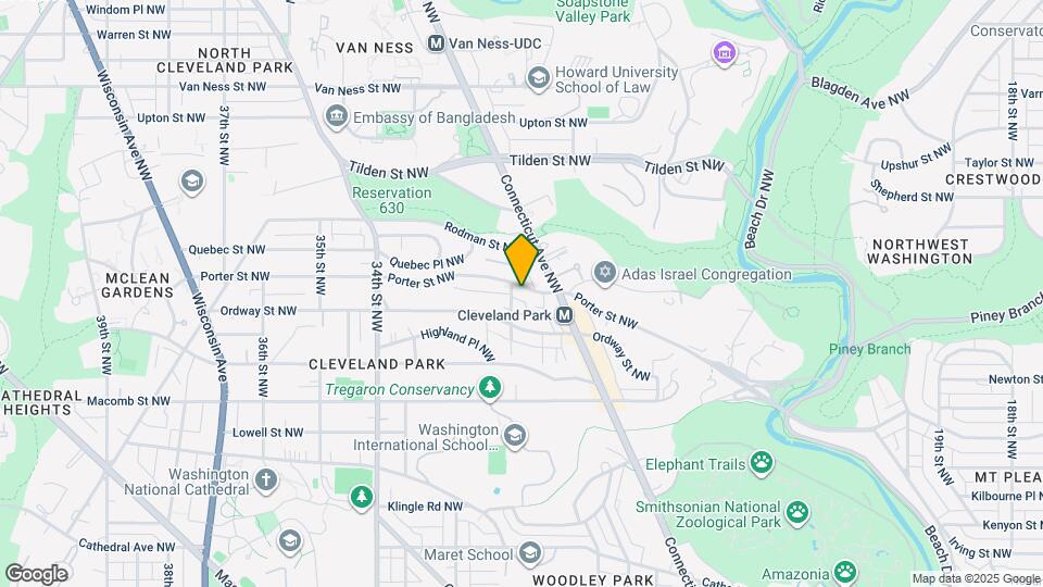 2930 Porter St NW Map and Location Details