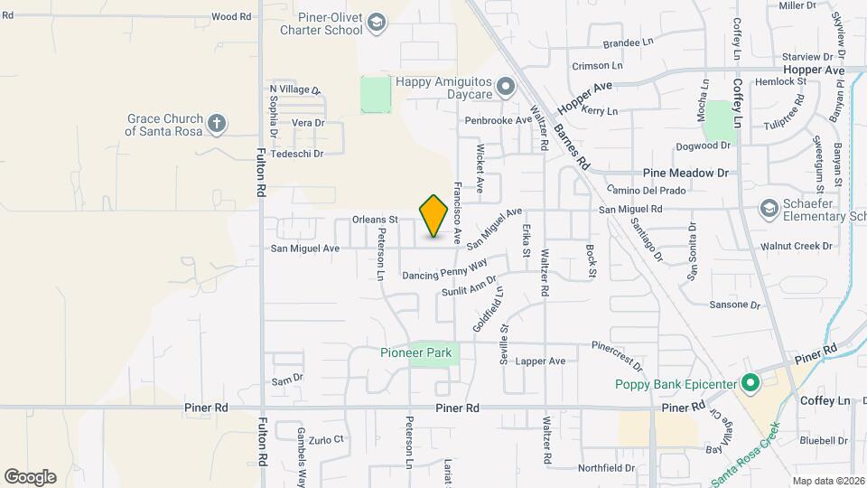 2299 San Miguel Ave Map and Location Details