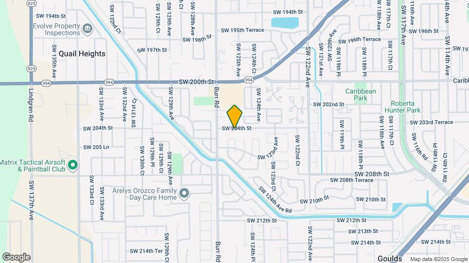 12530 SW 204th St Map and Location Details