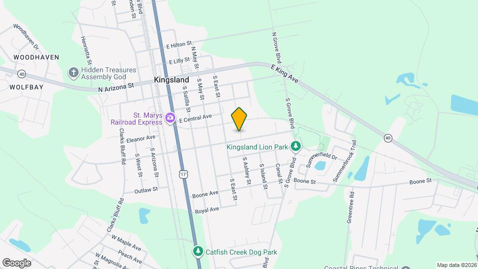 412 S Ashley St Map and Location Details