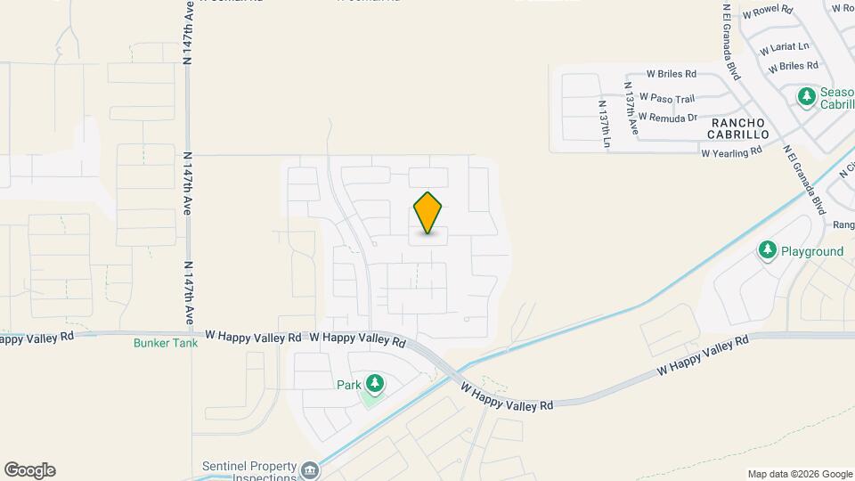 14144 W Smoketree Dr Map and Location Details