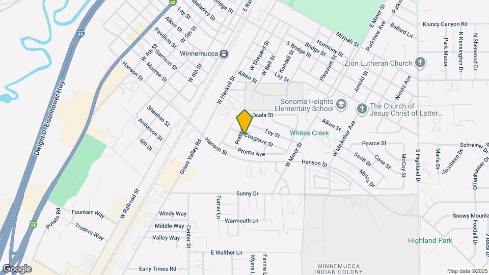 1038 Cosgrave St Map and Location Details