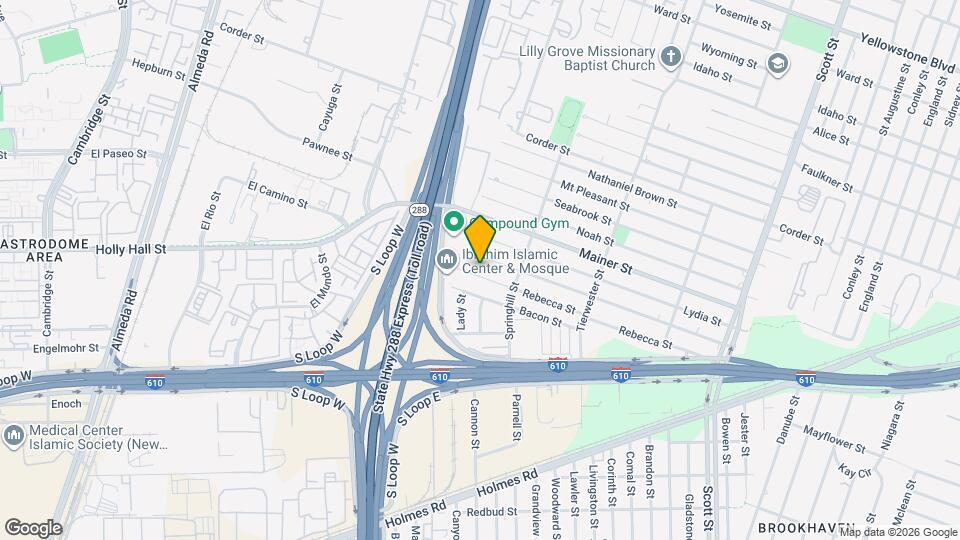 3425 Rebecca St Map and Location Details