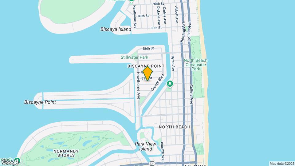 865 80th St Map and Location Details