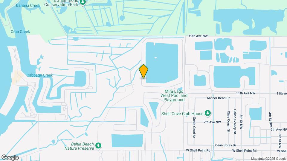 1806 Mira Lago Cir Map and Location Details