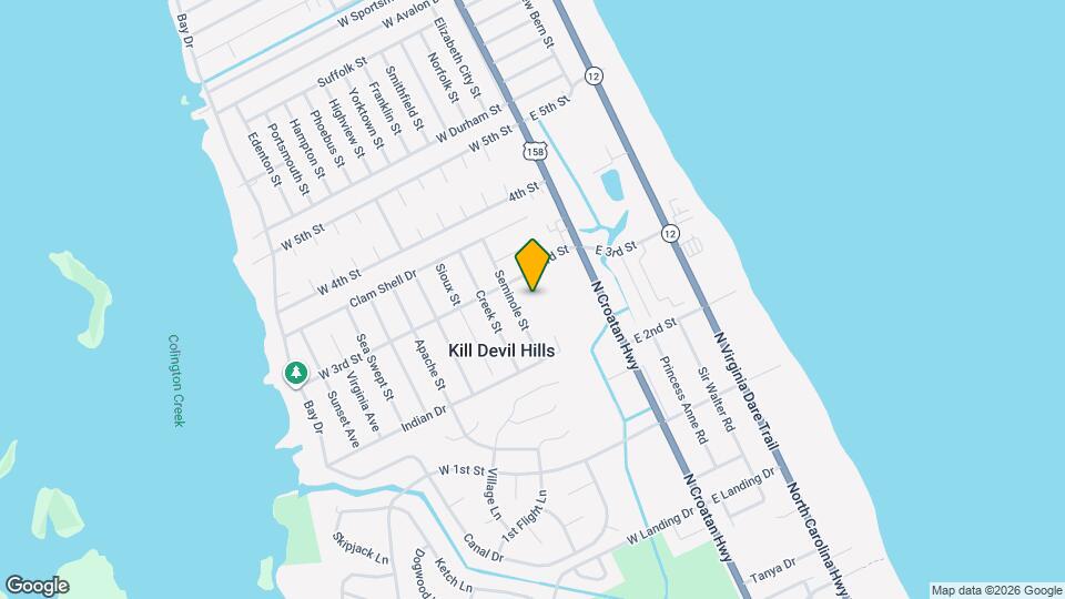 1720 Aztec St Map and Location Details