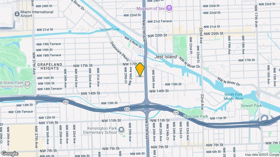2732 NW 16th St Map and Location Details