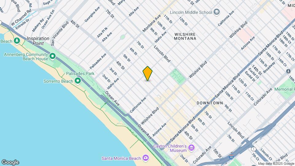 1030 5th St Map and Location Details