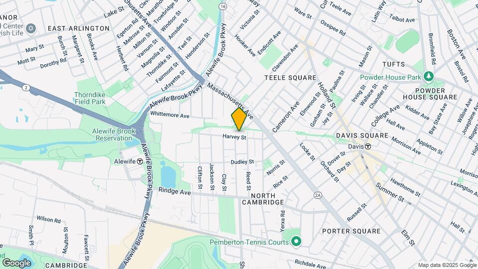 79 Harvey St, Unit One Bedroom furnished Apt Map and Location Details