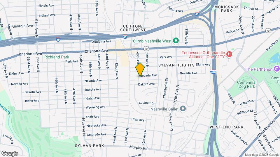 3911 Nevada Ave Mapa y Detalles de la Ubicación