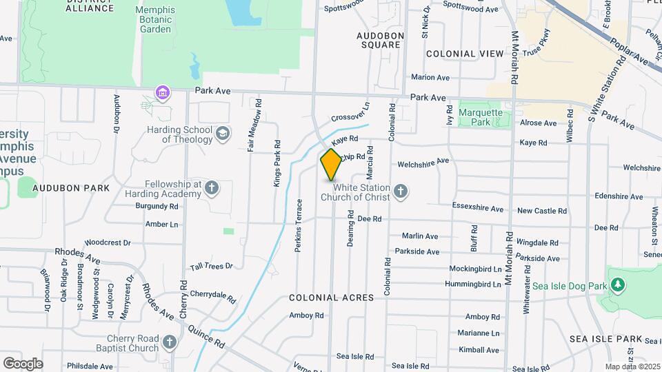 1085 S Perkins Rd Map and Location Details