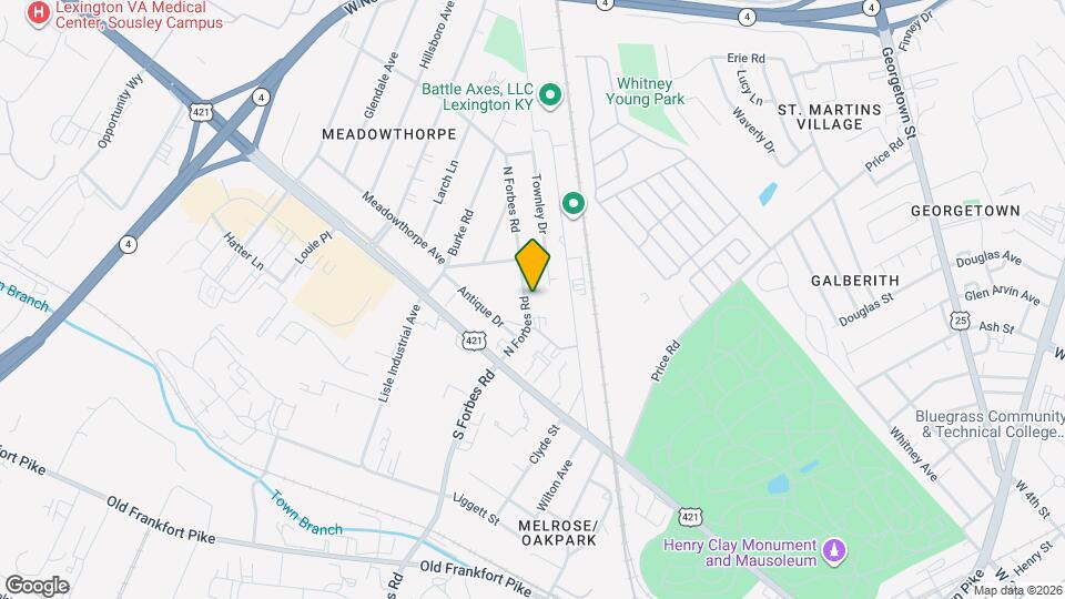 1435 N Forbes Rd Map and Location Details