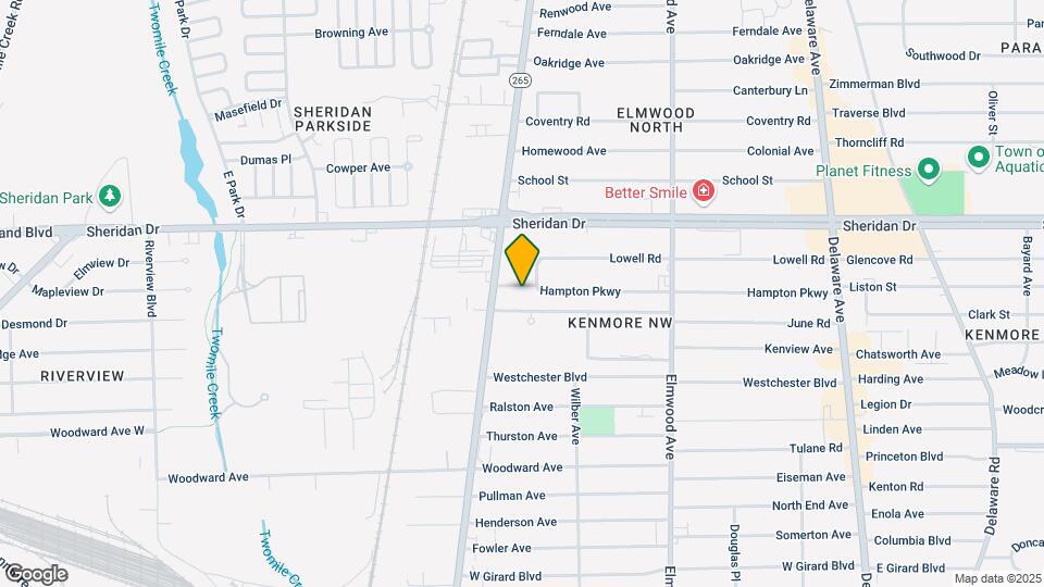 332 Hampton Pkwy Map and Location Details