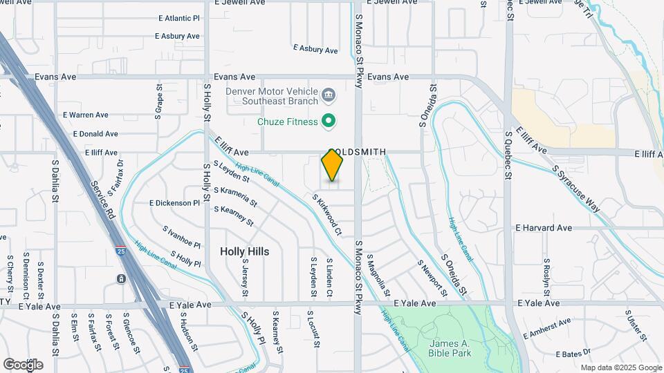 2397 S Locust St Map and Location Details