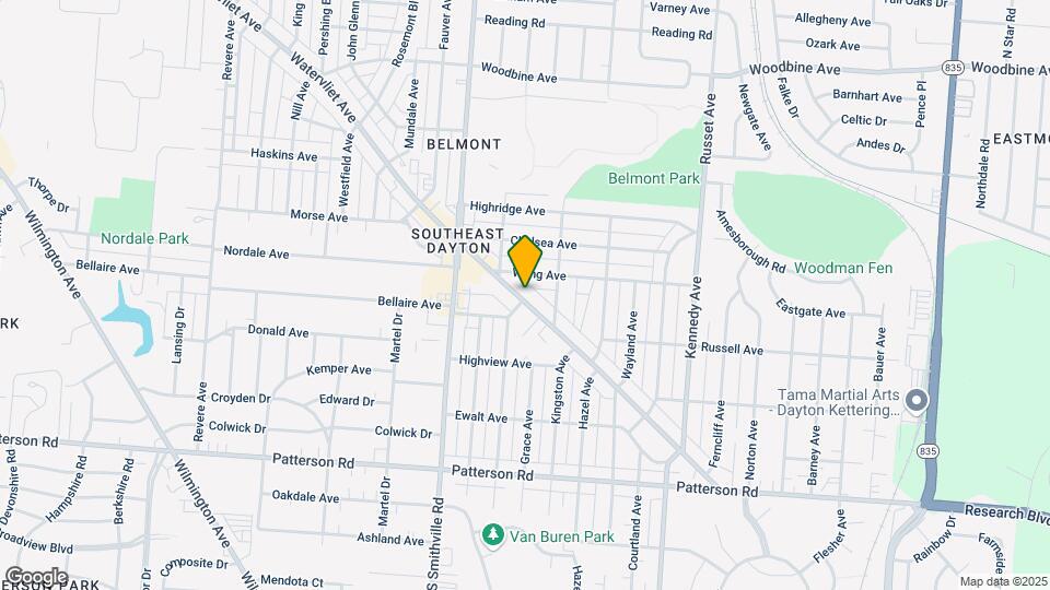 940 Watervliet Ave Mapa y Detalles de la Ubicación