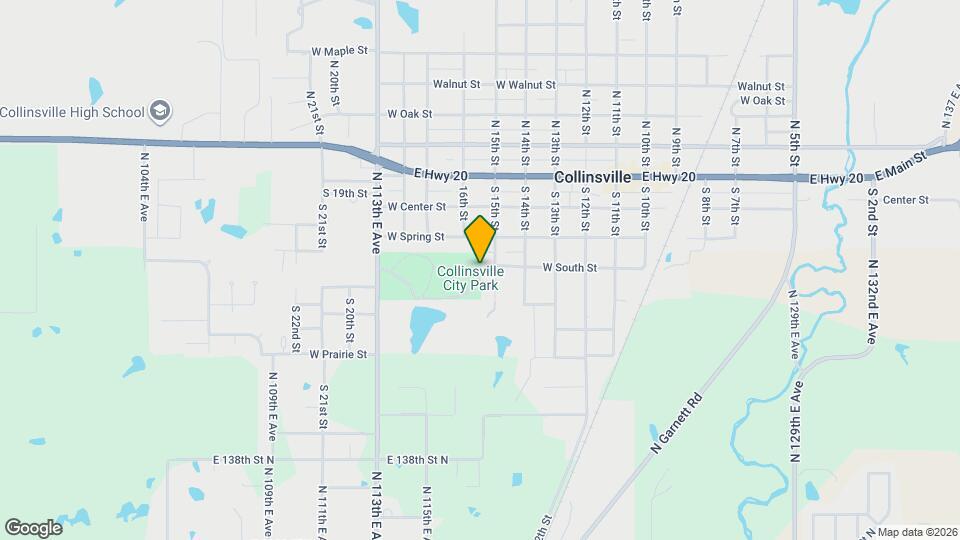 1113 W South St Map and Location Details