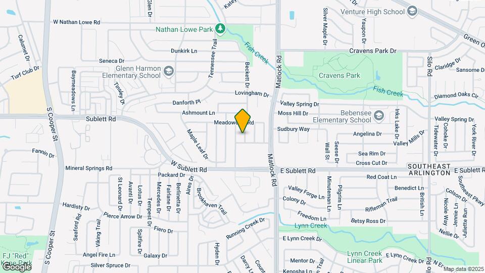 6010 Hollyleaf Dr Map and Location Details
