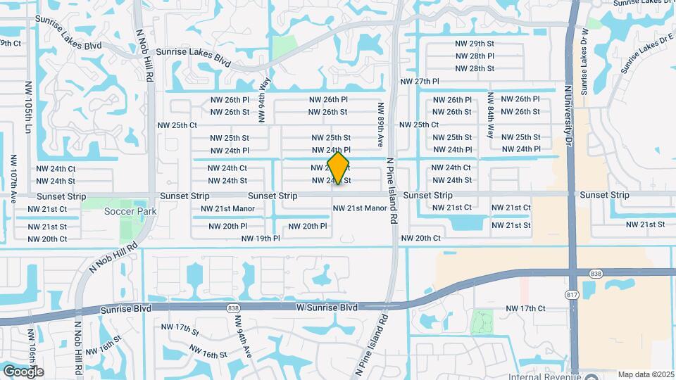 9151 Sunset Strip Map and Location Details