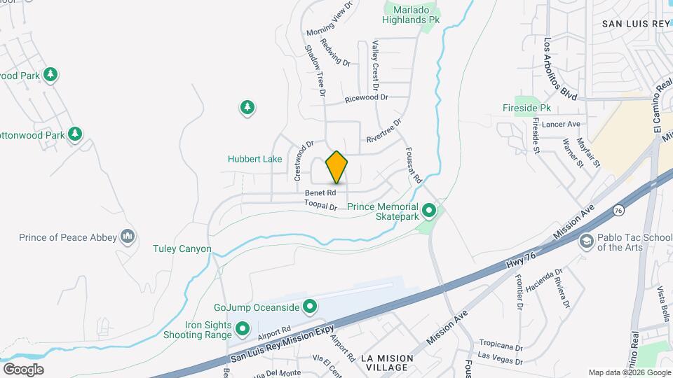 3280 Canyon View Dr Map and Location Details