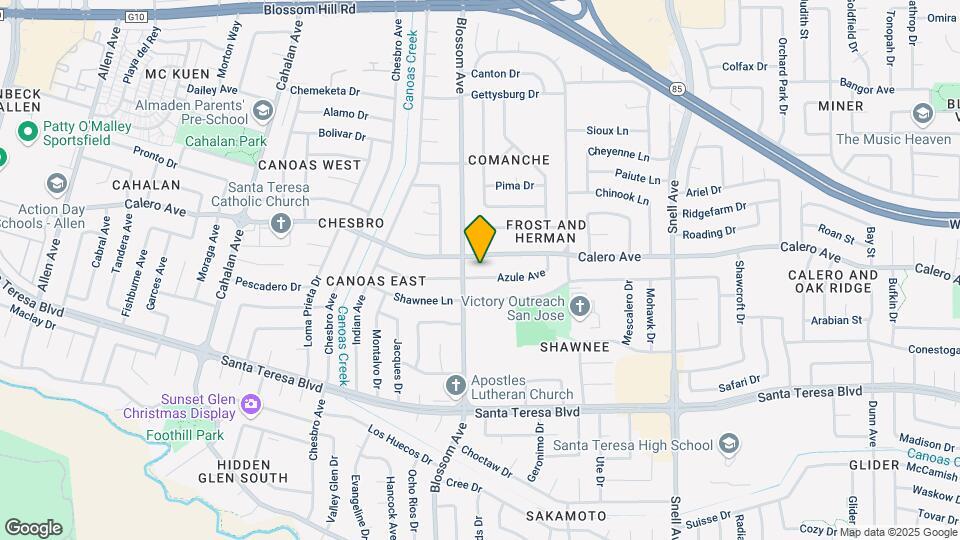 699 Azule Ave, Unit 1 Map and Location Details