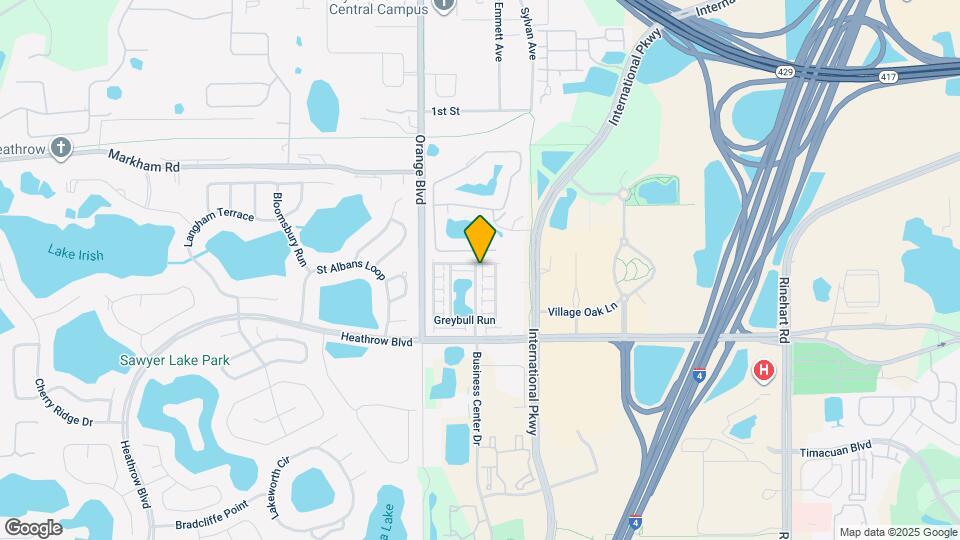 1529 Lake George Dr Map and Location Details