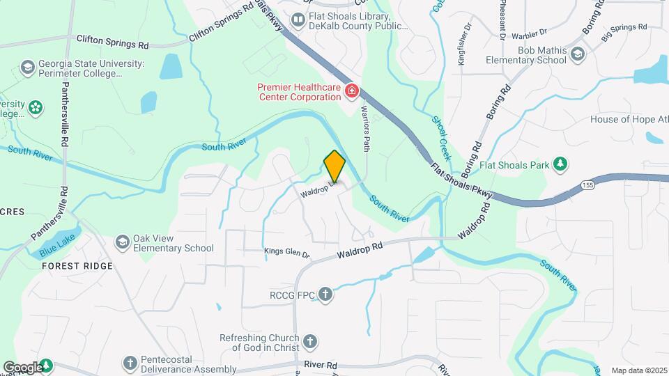 3788 Waldrop Ln Map and Location Details