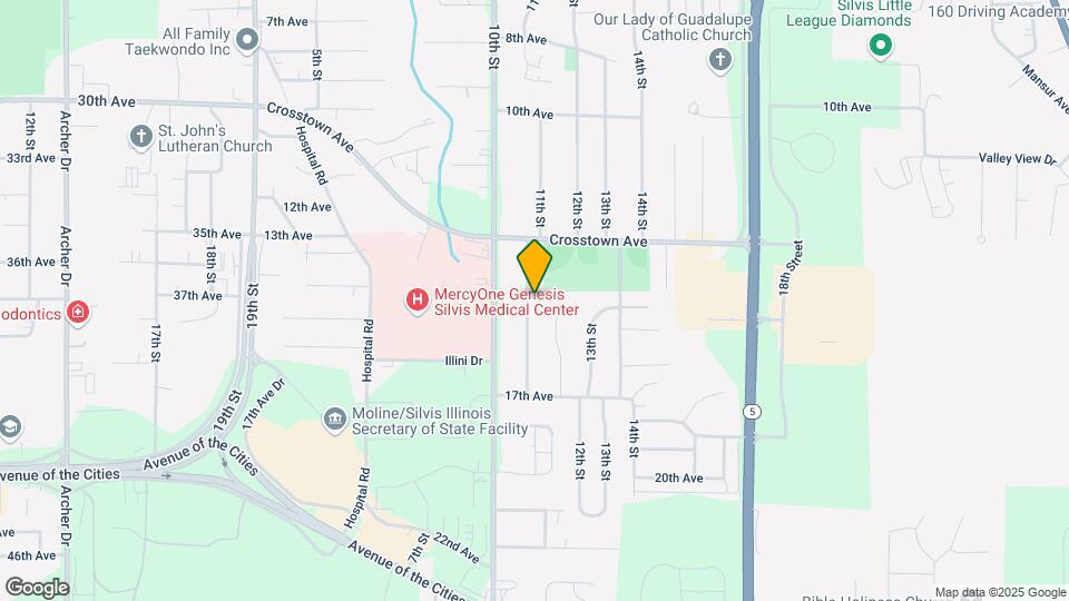 1417 11th St, Unit 1417 Map and Location Details