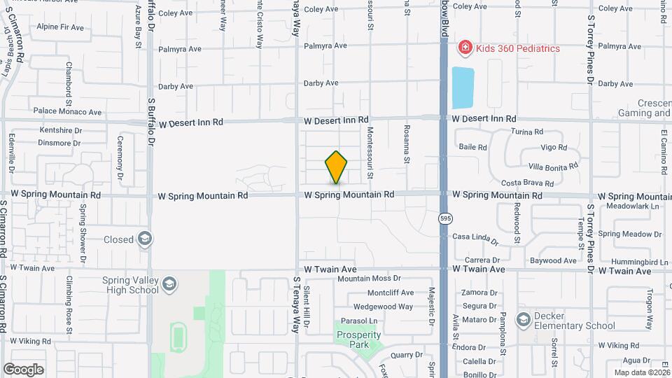 7219 Lavender Rose Ave Map and Location Details
