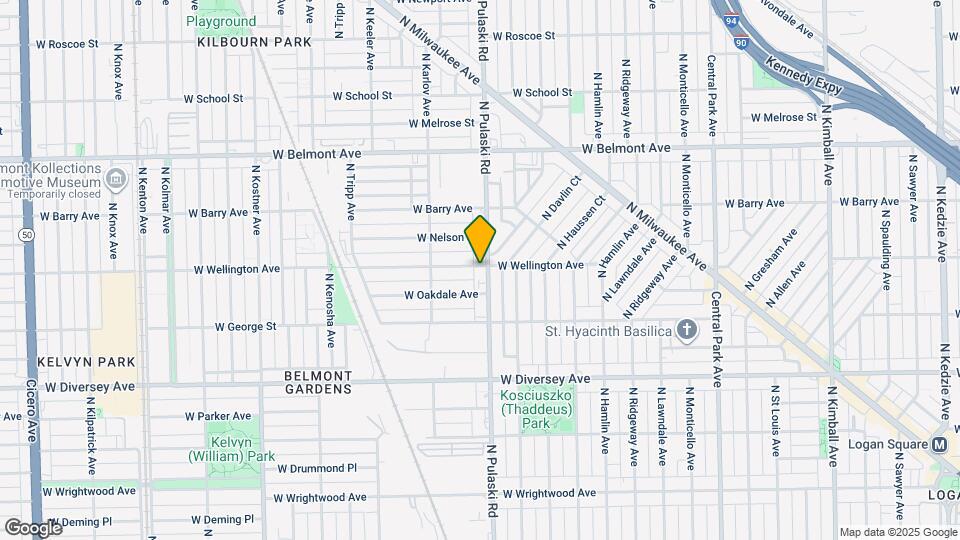 4003 W Wellington Ave Map and Location Details