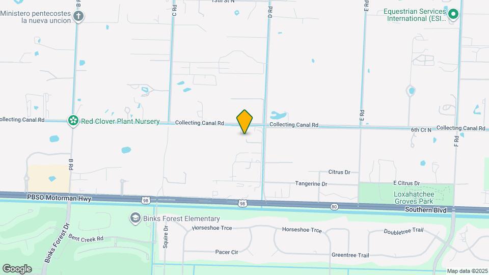 359 W D Rd Map and Location Details