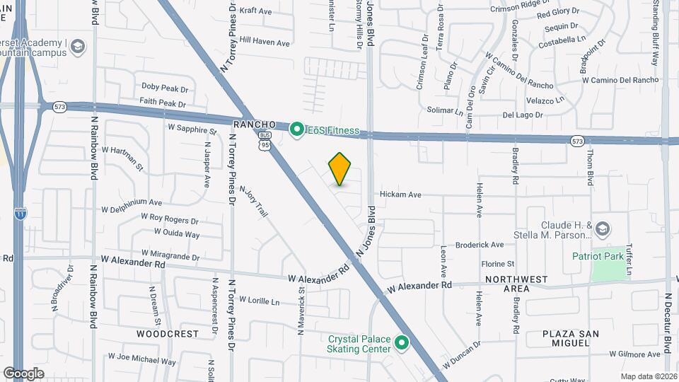 10477 Beavertail Hill Ave Map and Location Details