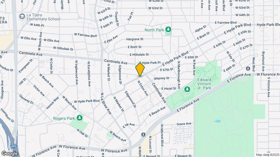 404 E Hyde Park Blvd Mapa y Detalles de la Ubicación